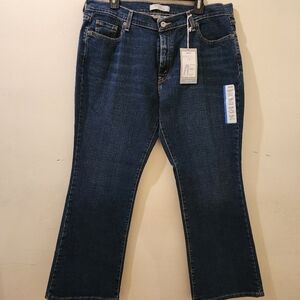 Levi's 515 Bootcut Midrise Medium Wash Jeans Size 16 Short
